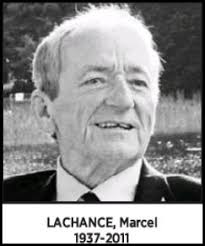 Marcel LACHANCE, naissance 22 février 1937, décès 17 août 2011 à son domicile de ... - 127902-01