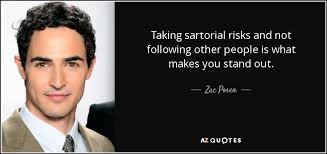 TOP 25 QUOTES BY ZAC POSEN | A-Z Quotes via Relatably.com