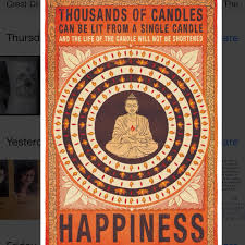 Buddha Happiness Candle Quote Poster - buddha happiness candle ... via Relatably.com