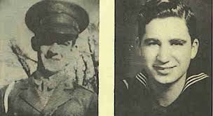 (left) Burnett, Raymond P.: Pfc. Raymond P. Burnett, son of Mr. and Mrs. Chris Burnett. entered Army Air Corps in July, 1942, trained at Sheppard Field, ... - 0WWP172