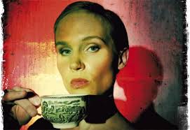 Uta Treff from Molly Eyre drinking tea. The play is scheduled to run (in German) until May at the Mainfranken Theater in the historic Bavarian city of ... - molly