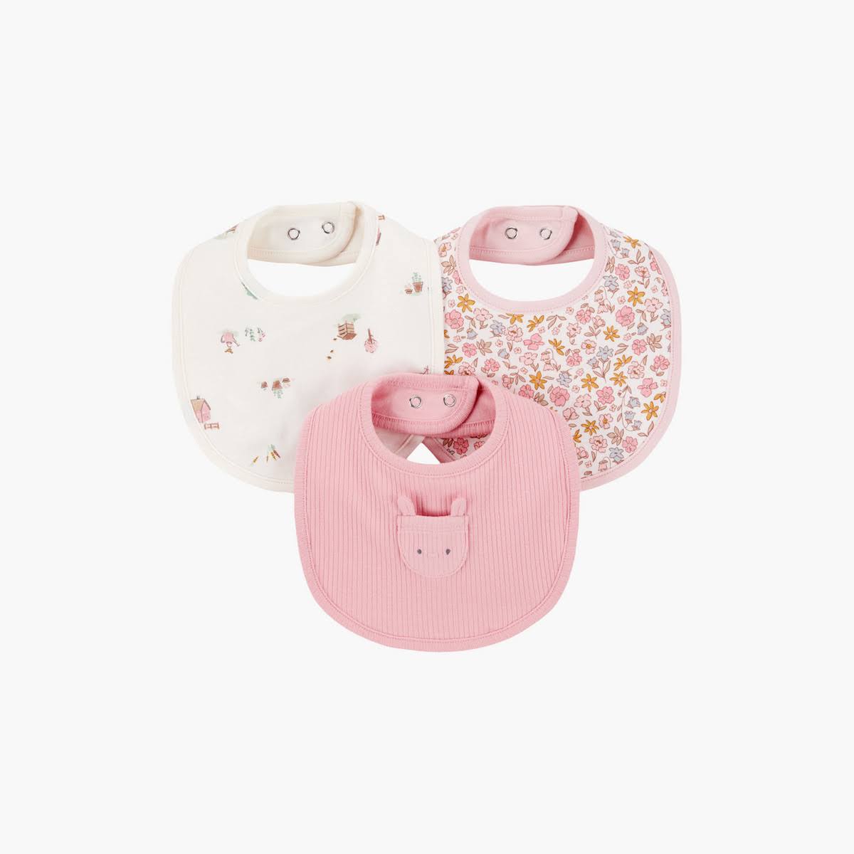 Carter's Baby 3-Pack Floral Bibs