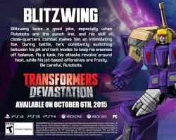 Blitzwing Transformers character resmi