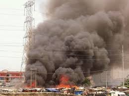 Image result for Hoodlums set Ekiti’s biggest market ablaze