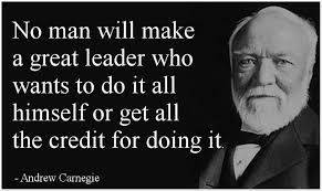 A great leader | Short Leadership Quotes | Pinterest | Andrew ... via Relatably.com