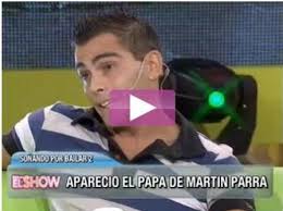 Martín Parra, el ex participante de Soñando por Bailar 2 se sentó en el “green sofa” de “Este es el Show” junto a José María Listorti, Denise Dumas, ... - martin_parra_aparecioelpapa