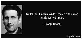 I&#39;m fat, but I&#39;m thin inside... there&#39;s a thin man inside every ... via Relatably.com