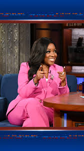 Representative Jasmine Crockett shares her sources of inspiration for her iconic committee hearing clapback. #Colbert #JasmineCrockett | The Late Show with Stephen Colbert | Facebook