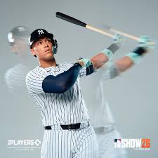 Aaron Judge in MLB The Show 26 cover art
