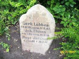 Grab von Gerhard Lübben (08.12.1906-17.11.1943), Friedhof ...