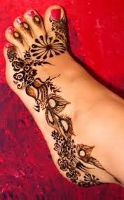 Image result for tattoo mehndi designs for feet