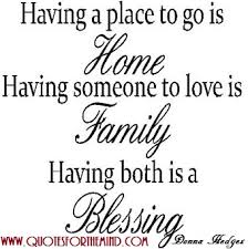 Quotes About Family And Home. QuotesGram via Relatably.com