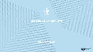 Tauson vs. Oliynykova Prediction at the Internazionali BNL d’Italia – Thursday, May 7