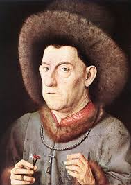 Jan van Eyck - Portrait of a Man with Carnation .JPG