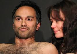 John Nayagam and Sandra Darnell in Trading Faces at the Lion &amp; Unicorn Theatre - 2719025338