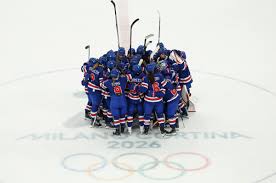 Olympic Hockey: U.S. women win gold, men go for medal round