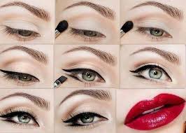 Résultat de recherche d'images pour "maquillage yeux etape"