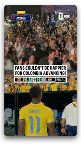 Colombia fans are READY for the Round of 16 🇨🇴