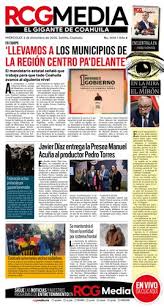 Portada Rcg Media 3 De Diciembre De 2025 Llevamos A Los Municipios De La Region Centro Pa Delante Javier Diaz Entrega La Presea Manuel Acuna Al Productor Pedro Torres Y Mas