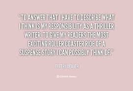 Jeffery Deaver Quotes. QuotesGram via Relatably.com