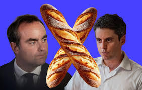 1er-Mai : Sébastien Lecornu et Gabriel Attal se cherchent à coups de baguettes de pain