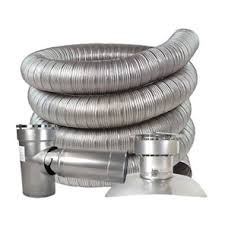 All Fuel Chimney Kit, 25 ft L x 6 in W, For Use With Z-Flex ...