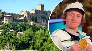 Team USA's Red Gerard's family is staying inside this Italian castle for Olympics