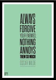 Oscar Wilde quote print poster art typography modern by LabNo4 ... via Relatably.com