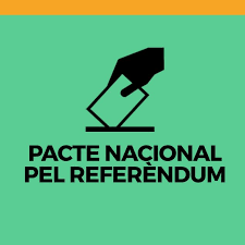 Resultat d'imatges de "pacte nacional pel referendum"