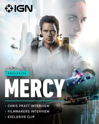 Chris Pratt on set of Mercy