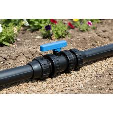 Valvula fitting PE 63mm, llave de paso tuberia agricola y ...