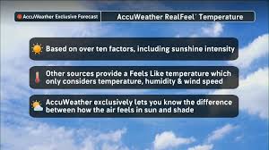 What separates AccuWeather's RealFeel® temperature from other weather sources