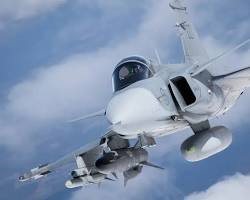 Image of Saab JAS 39 Gripen fighter aircraft