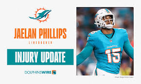 Miami Dolphins' Jaelan Phillips Suffers Season-Ending Knee Injury