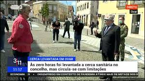 Ministro da Administração Interna em Ovar após levantamento da cerca sanitária