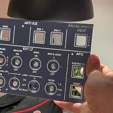 ✈️ AIRBUS A320 OVERHEAD - LIGHTS PANEL・3D Print・Cults