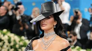 Kim Kardashian Is the New Age Showgirl in Bold Bodysuit for Movie Shoot