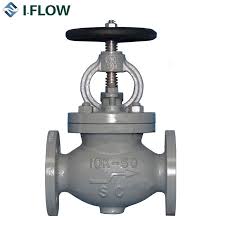 Marine Valve Cast Iron DN80 JIS 10K Globe Valve with ...