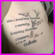 Quotes About Losing A Loved One Tattoo - the divorce tattoo ... via Relatably.com