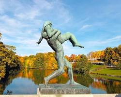 Parque de esculturas Imagem de Vigeland, Oslo