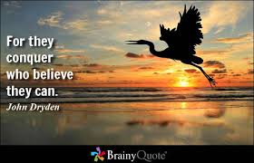 Image result for When fear hurts you, conquer it and defeat it!