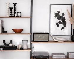 تصویر Minimal Decorative Shelves