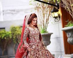 Image of Pakistani bridal lehenga dress