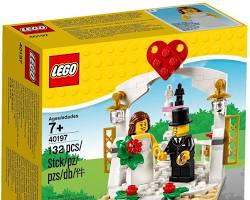 bộ lego wedding favor set 2018 40197