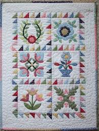 Résultat de recherche d'images pour "embroidery blocks in miniature quilts"