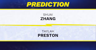 Shuai Zhang vs. Taylah Preston prediction, odds, picks for Australian Open 2026