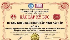 Vụ Hồ Lắk ở Đắk Lắk lớn nhất Việt Nam: Hồ sơ đề xuất một đường cấp một nẻo