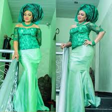 Image result for green asoebi