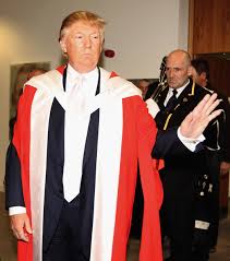 Image result for trump with red robe