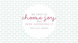 Mint pattern pink Choose Joy quote desktop wallpaper background ... via Relatably.com